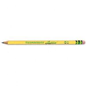 Dixon : Ticonderoga Laddie Woodcase Pencil w/o Eraser, HB 