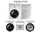 New Wholesale Lot of 12 In Wall Ceiling Home Speakers items in 