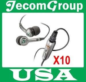 US 10 x OEM Sony Ericsson HPM 70 Stereo Headphones Headset Handsfree 