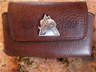 CELL PHONE CASE / HOLDER LEATHER OUTDOOR HUNTER DEER CONCHO ROCKY 