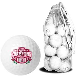   Crimson Tide UA NCAA Clear Pack 15 Golf Balls