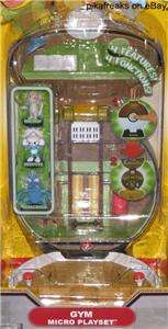 NEW Pokemon Deluxe GYM MICRO PLAYSET including MACHOP by JAKKS Pacific 