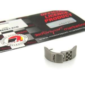    M. Schumacher Stainless Steel Chequered Single Earring Jewelry