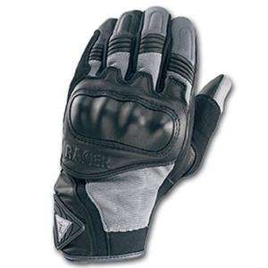  Racer Roxy Leather Gloves   Medium/Grey Automotive