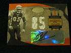 CHAD JOHNSON OCHOCINCO 2005 LEAF CERTIFIED FABRICS OF THE GAME PATCH 