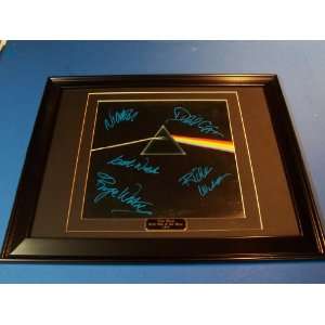  Pink Floyd dark side of the moon autographed lp 