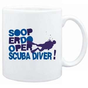  New  Sooper Dooper Scuba Diver   Mug Sports