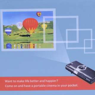 Portable Multimedia Pocket Cinema Mini Mobile Projector  