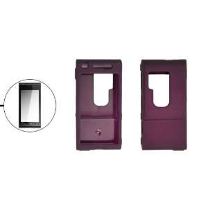   Case Cover Purple for Sony Ericsson Idou Cell Phones & Accessories