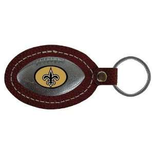  New Orleans Saints NFL Football Key Tag (Leather) Sports 