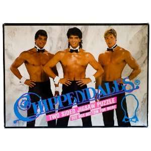  Chippendales 500 Piece Two Sided Jigsaw Puzzle Toys 