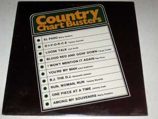 SEALED Various Art COUNTRY CHART BUSTERS Columbia House  