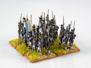 15mm Napoleonic painted French OG Chasseurs F002  