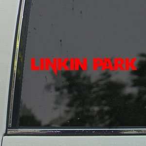  Linkin Park Red Decal LP Car Truck Bumper Window Red 
