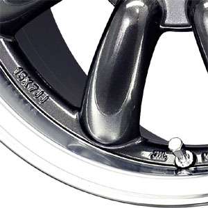New 15X7 4 110 Konig Rewind League Graphite Machined Wheels/Rims