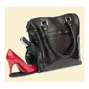  Hidden Soles Sophisticate Handbag   Black 