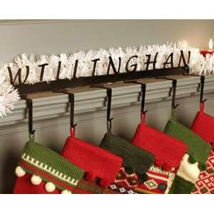  Personalized Christmas Stocking Holder: Home & Kitchen