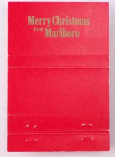 1996 Matchbook Merry Christmas from Marlboro Cigarettes  