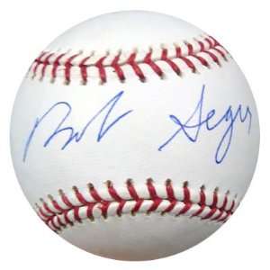  Bob Seger Autographed 2006 World Series Baseball PSA/DNA 