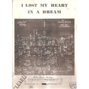  Sheet Music I Lost My Heart In A Dream ValloGhal 75 