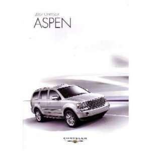  2007 CHRYSLER ASPEN Sales Brochure Literature Book 