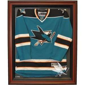   Full Size Removable Face Jersey Display, Brown: Sports & Outdoors