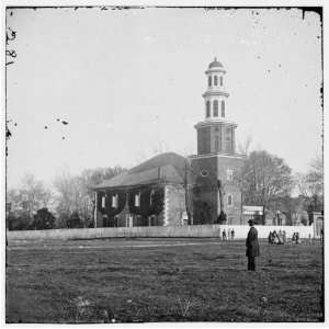   Civil War Reprint Alexandria, Virginia. Christ Church