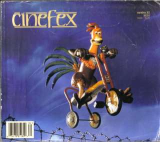 Cinefex Magazine #82, Chicken Run/Dinosaur VG/FN 2000  