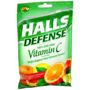  HALLS DEFENSE DROP Vitamin C CITRU 30 EACH Health 