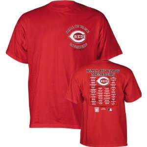  Cincinnati Reds Baseball Hall of Fame Members T Shirt 