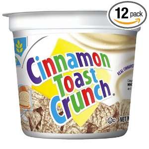 Cinnamon Toast Crunch Cereal, 2 Ounce Cups (Pack of 12 )  