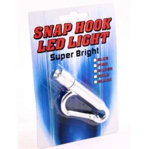   Super Bright Silver Snap Hook LED LIGHT   Sale!!: Sports & Outdoors