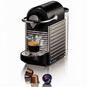 Nespresso Pixie C60 Single Serve Espresso Machine in Electric Titan 