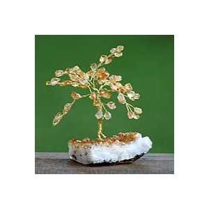  NOVICA Gemstone tree, Citrine Blossoms (small 
