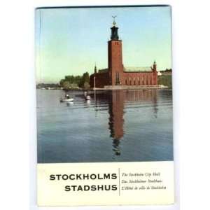  Stockholm Stadhus Stockholm City Hall Pictorial Book 