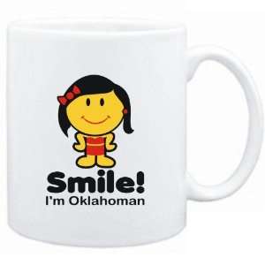 Mug White  Smile I am Oklahoman   Woman  Usa States  