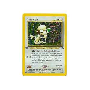    Pokemon Single Card Holofoil Rare Smeargle 11/75 Toys & Games