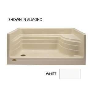  Jacuzzi 48L x 34W White Shower Floor EK21959