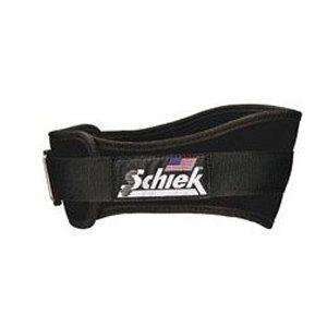  Schiek Industrial 6 inch Nylon Support Belt Black   L 