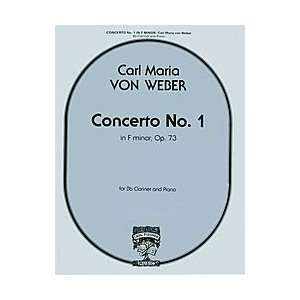   Concerto No. 1 in F Minor, Op. 73 for Clarinet and Piano Musical