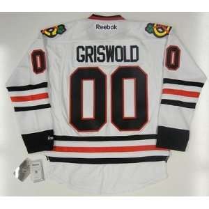 Clark Griswold Chicago Blackhawks Reebok Premier Jersey   XX Large