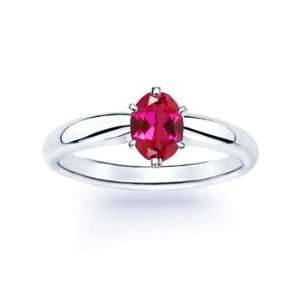  The Classic Oval Solitaire Ring Angara Inc. Jewelry