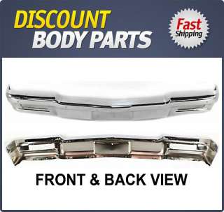 14083891 Front Bumper New Chevy Chrome Chevrolet Caprice 90 89 88 87 