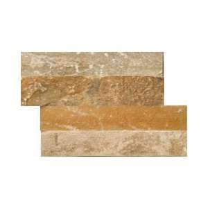  Emser Tile Slate Golden Sand 6 x 24 Stacked Corner Mosaic Tile 