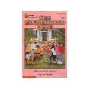   Back, Stacey (Baby Sitters Club, 28) [Paperback] Ann M. Martin Books