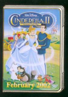 12 Months of Magic Cinderella II DVD Case Disney Pin  