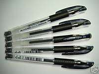 Uni Ball Signo UM 151 0.28mm pen (5 black pens)  