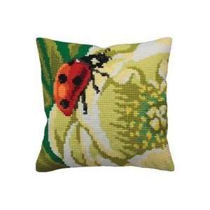  Collection Dart Coccinelle Pillow Cross Stitch Kit 15 3/4 