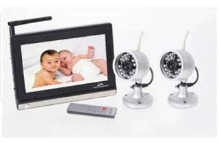   new 2x Camera 7 Wireless Baby Monitor night vision Video  