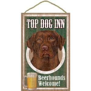   Inn Beerhounds Welcome Decorative Wall Plaque Sign For Home Bar Or
